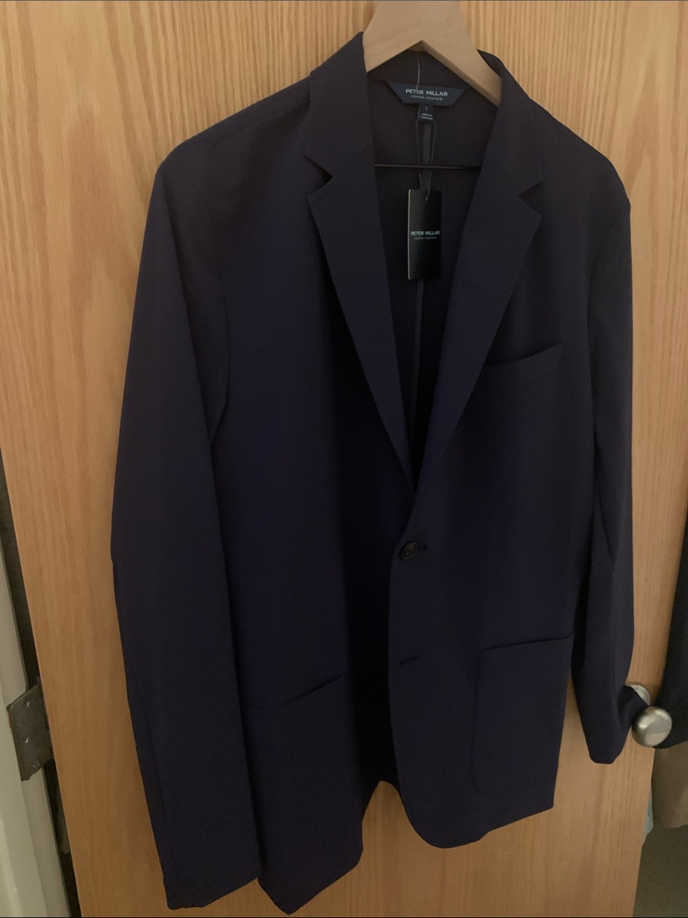 Men's NWT Sz L Peter Millar Crown Crafted Navy Bingham Blazer